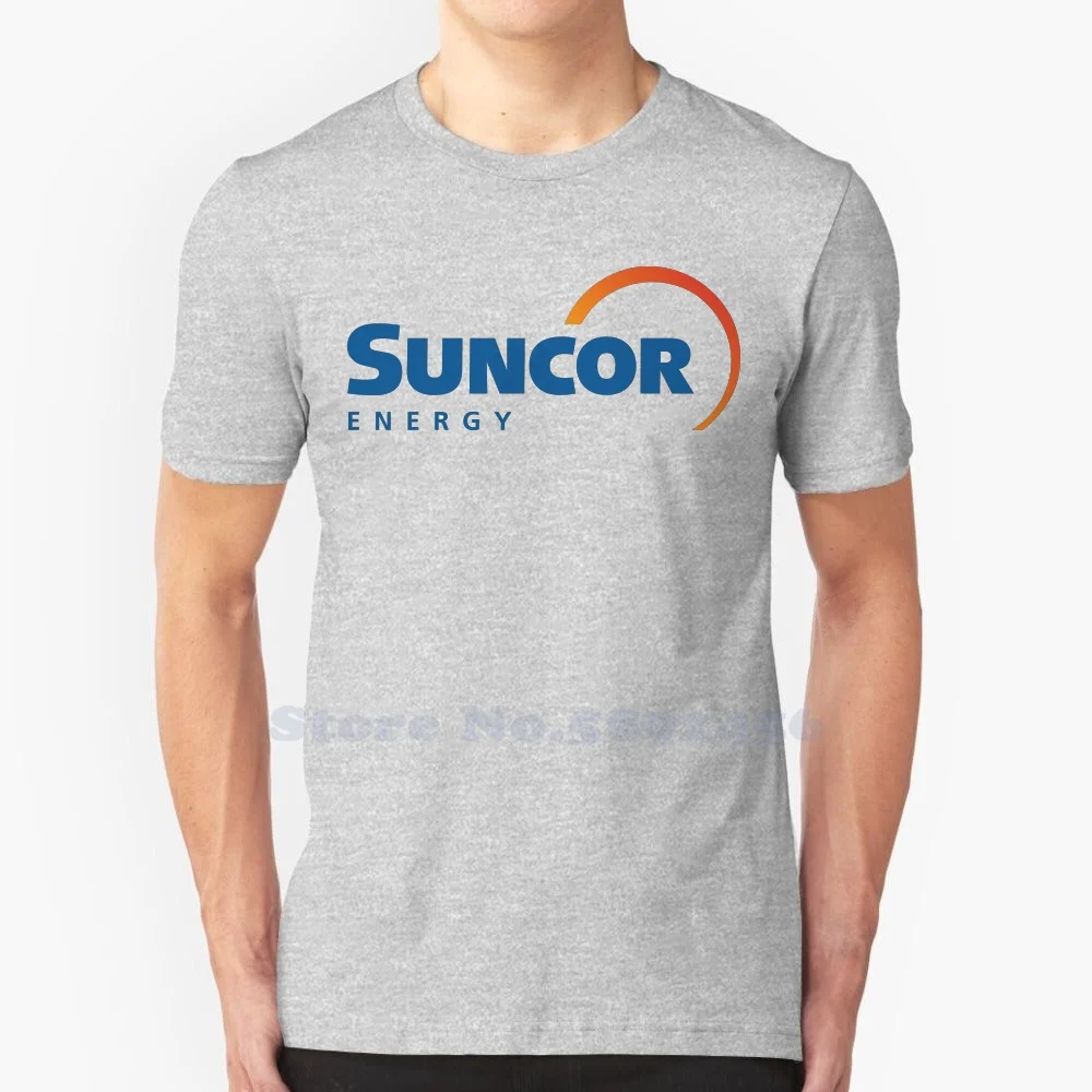 Suncor Energy Unisex Clothing Streetwear Printed Brand Logo T-shirt Graphic Tee