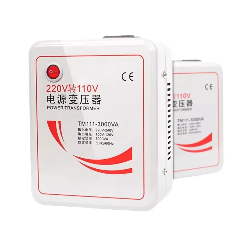220V to 110V/100V 250W-1500W Universal Voltage Converter Step Down for US/JP Electronics/Rice Cookers AC Power Adapter
