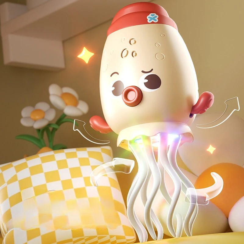 Magical Dancing Octopus Electric Induction Early Education Puzzle Music Octopus Decompression Funny Toy Children Electronic Pets