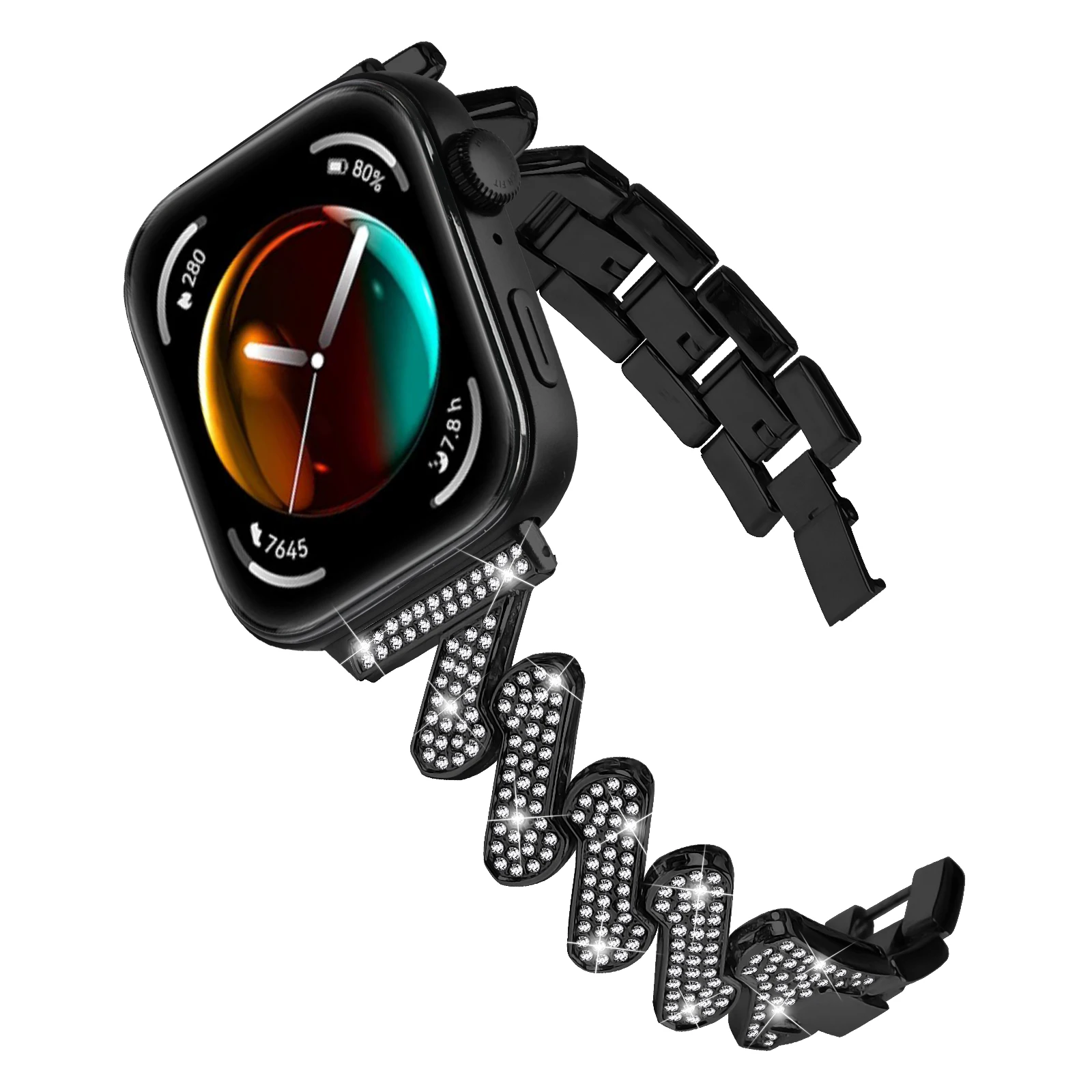 Ремешок для часов с бриллиантами для часов Huawei Watch Fit 3, аксессуары для умных часов huawei watch fit 3, металлический браслет для Huawei Watch fit 4/4Pro