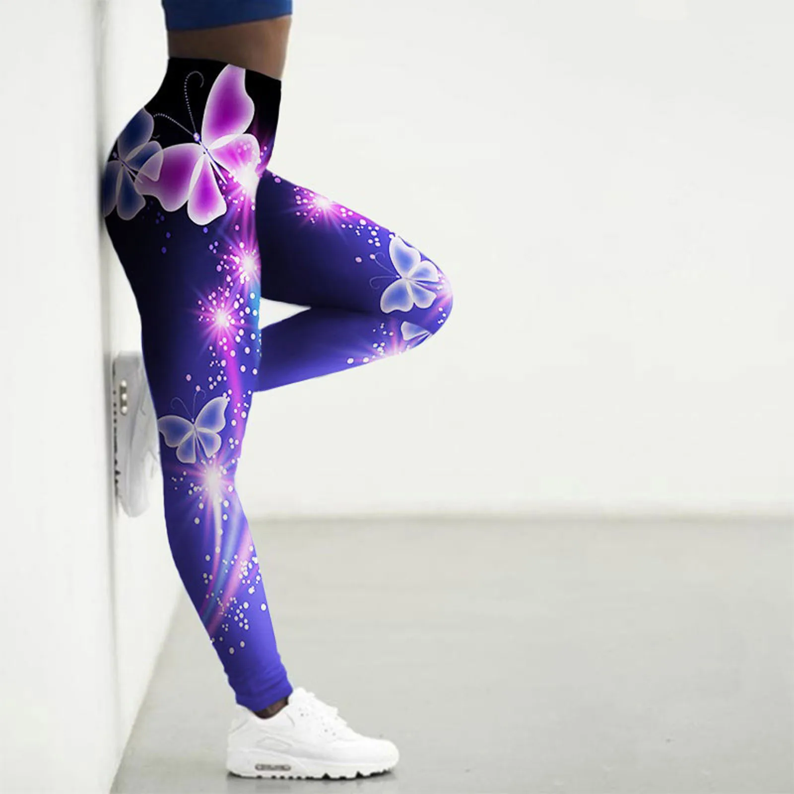 Sport Leggings Women High Waist 3D Printed Elastic Tights Yoga Pants Gym Legging Sexy Femme Workout Leggins Size S-2XL