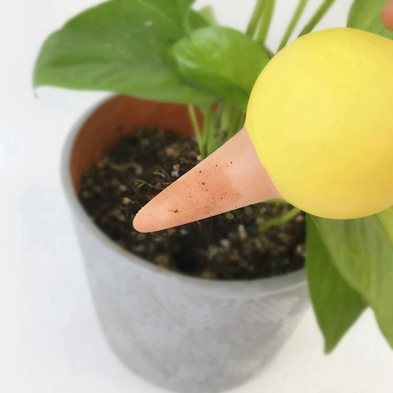 Устройство для автоматического полива растений, комплект из 4 автоматических капельниц из керамики для дома, балкона и сада, несколько цветов