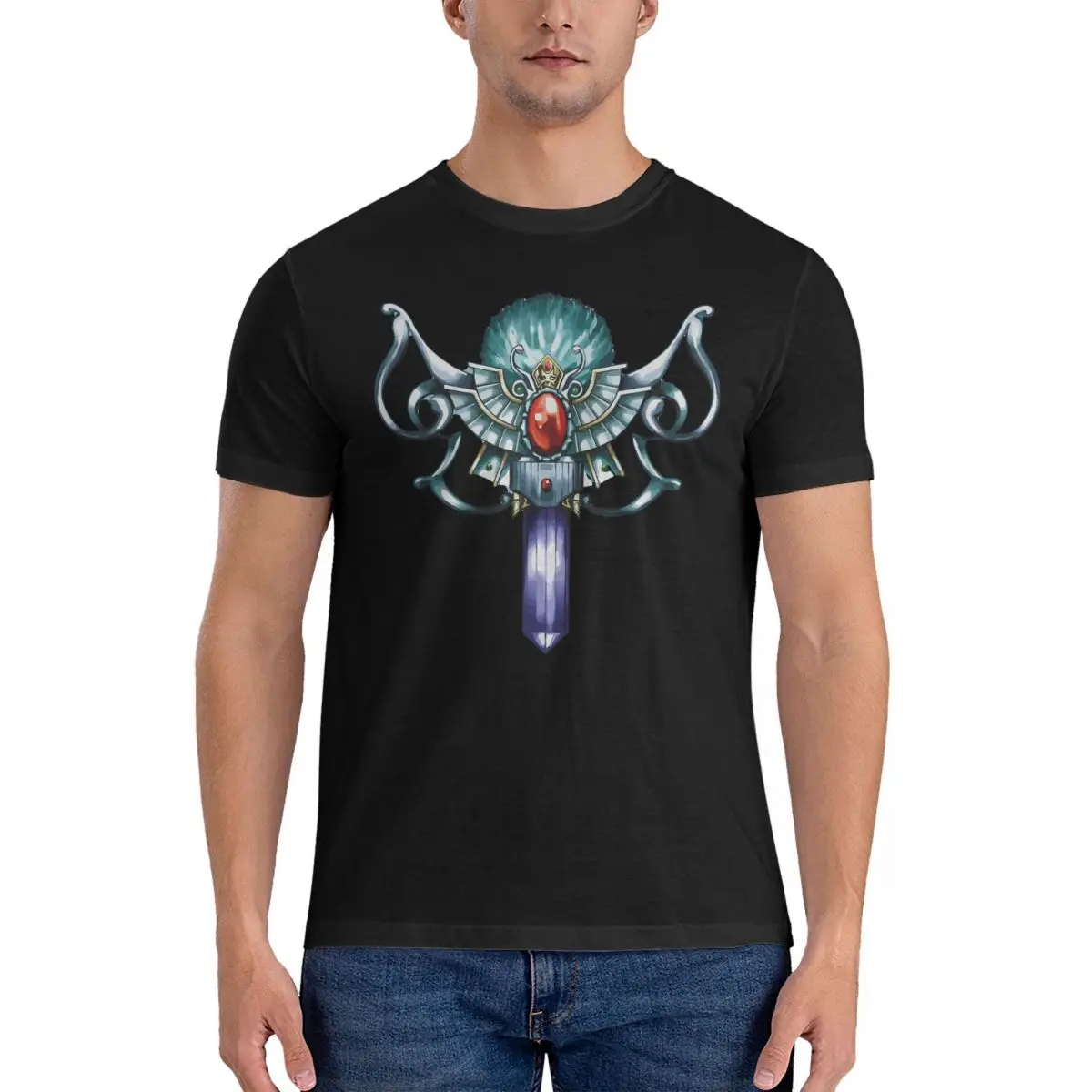 Reborn Men's T Shirts Y-Yu Gi Oh Duel Monsters Cards Leisure Tees Short Sleeve Crewneck T-Shirt Cotton Original Tops