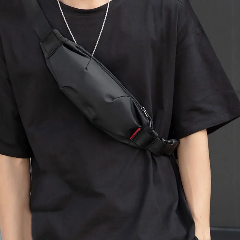 

Multi-functional Adjustable Men Waist Bag Lightweight Durable Chest Bag Fashion Phone Pouch Bags Cycling