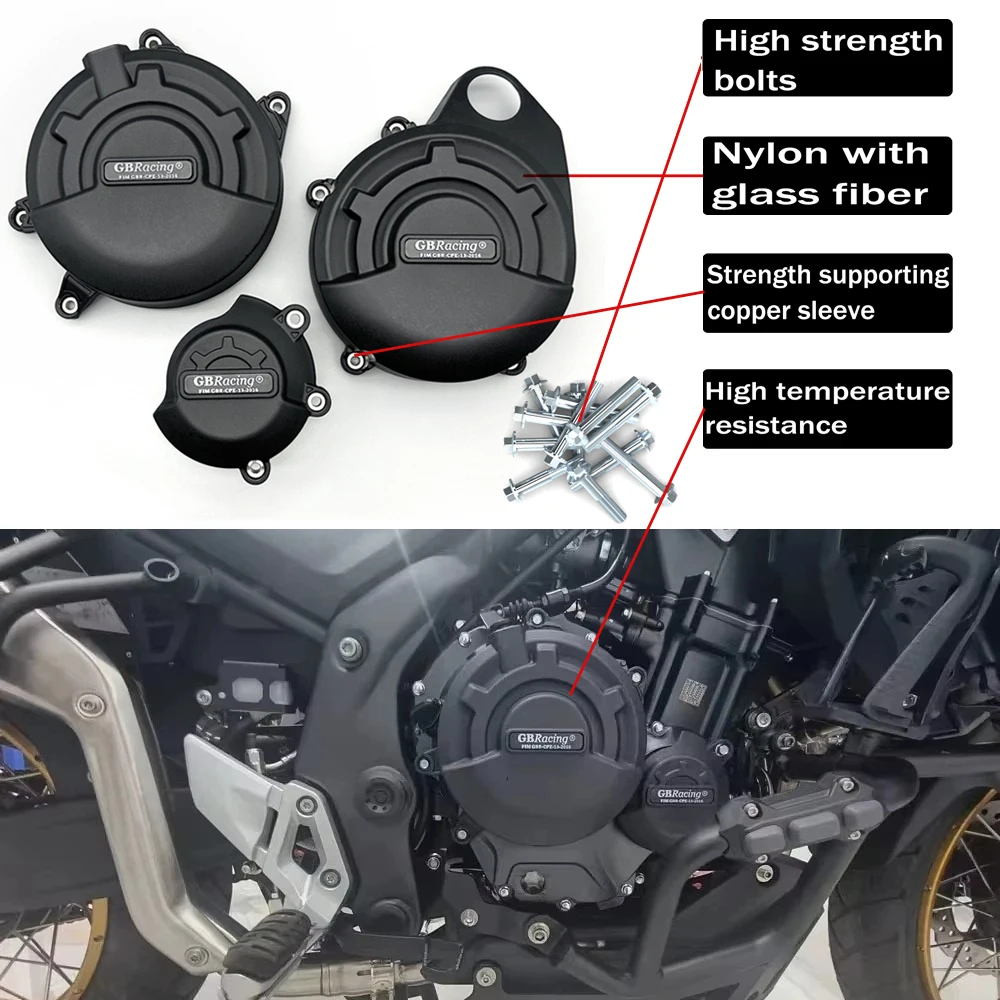 

FOR VOGE MOTO 525DS 525 DSX 525 AC 2022-2023 RR525 2023-2024 Motorcycle GB Racing Engine Protection Cover accessories