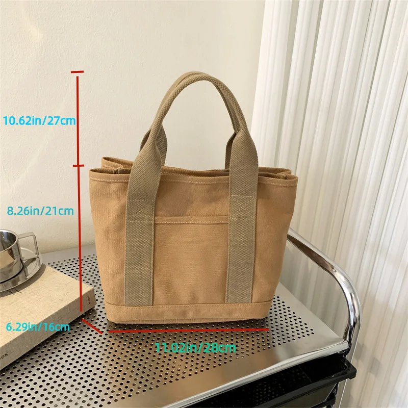 Sac à main en toile de loisirs pour femme, grande capacité, multi-compartiments, trousse de maquillage, japonais, mille couches, sac à main cadeau