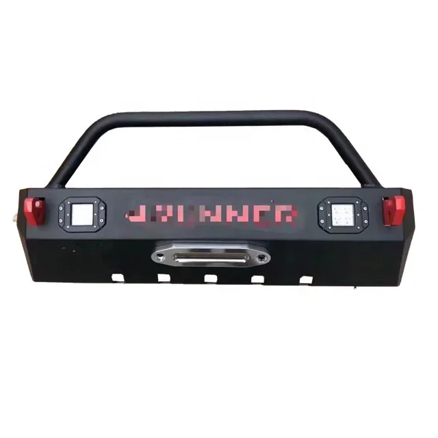 4*4 Off Road Exterior Accessories Steel Front Bumper Heavy-Duty Car Bumpers For 4 Runner custom