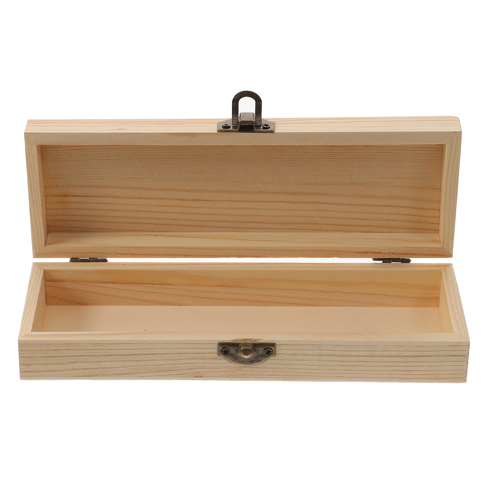 Wooden Painting Mold School Supplies Pencil Case Holder for Desk Large Stationery Storage Boxes - Image 5