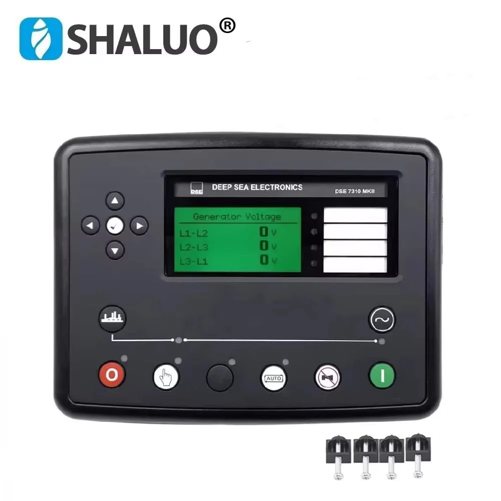 Original Generator Controller Auto Start Mains Utility Failure Control Panel LCD Display DSE 7310 Electronic Control Module