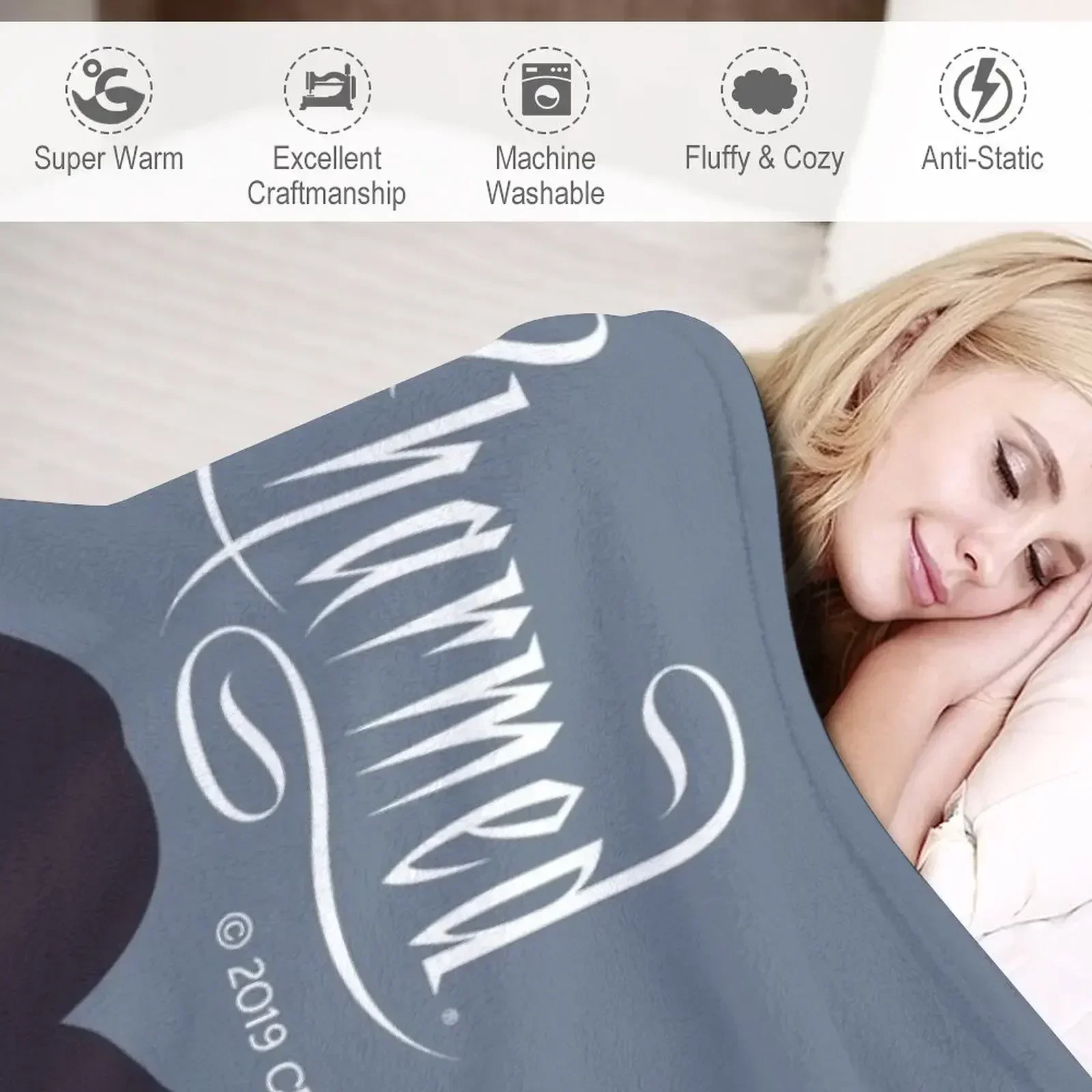 Charmed 1998 Throw Blanket Comforter Soft Plaid Decorative Throw Sleeping Bag Blankets For Baby Kid'S Blankets - view 4