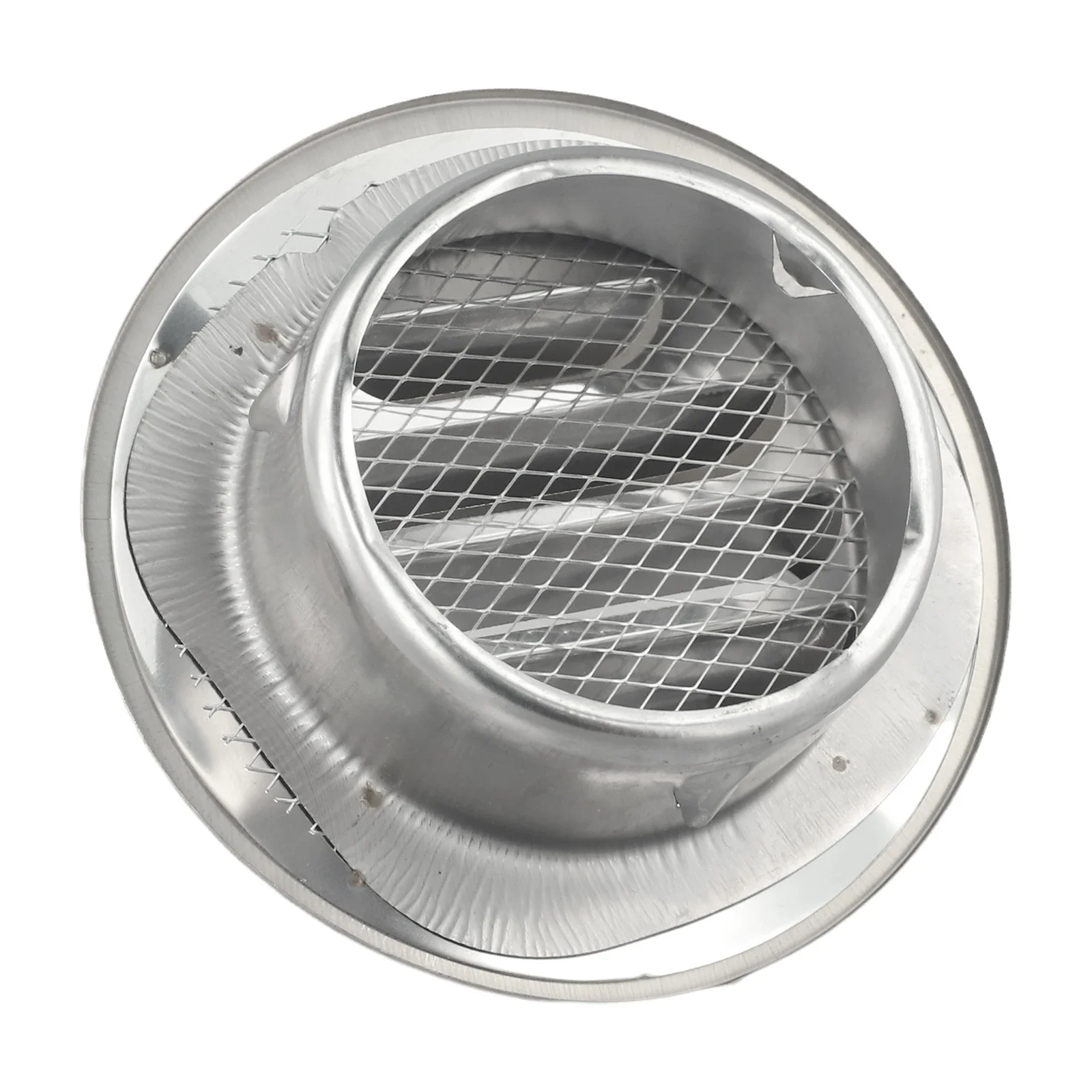 Stainless Steel Wall Air Vent With Anti Insect Net And Louver Heat Transfer And Ventilation Systems Compatible