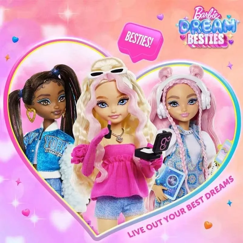 

Authentic Barbie Doll Sweet Heart Dream Collectible High Aesthetic Gift for Girls Toys And Hobbies Dolls And Accessories