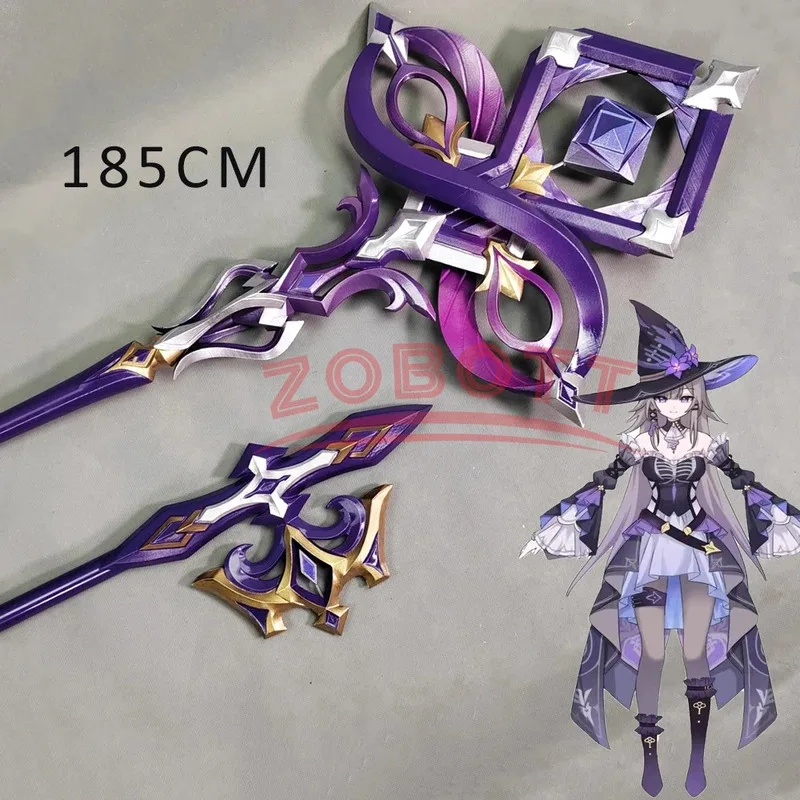 Armas Herta de 185CM de longitud, 186cm, Honkai: Star Rail, accesorios de Cosplay, ropa de fiesta de Navidad y Halloween, accesorios para espectáculo de cómic