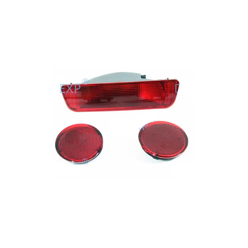 1 Piece Rear Tail Central Bumper Reflector Fog Light Lamp Rear Reverse Lights For Nissan Qashqai 2007-2015 No Bulbs