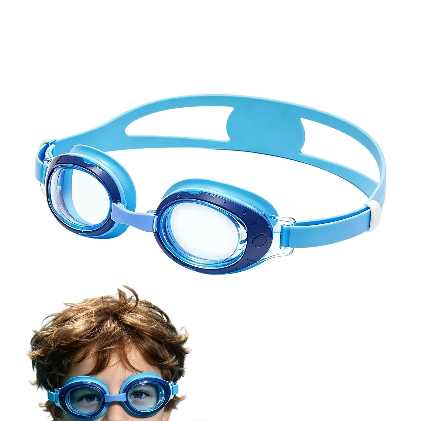 

Детские очки для плавания, силиконовые, противотуманные, регулируемые, для бассейна, защитные очки для глаз, очки для плавания для детей от 3 до 12 лет, для девочек и мальчиков