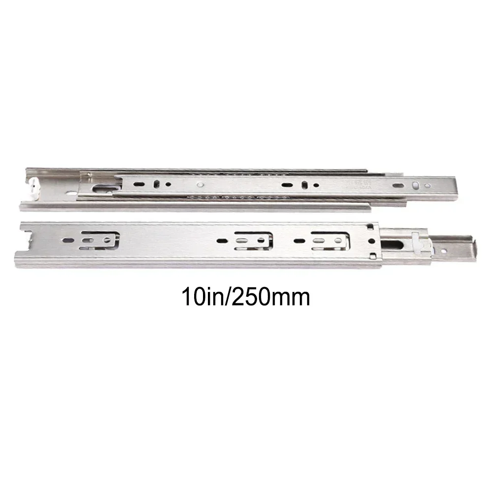 

Premium Quality 304 Stainless Steel Drawer Slide, Silent And Smooth Motion, Side Mounted Installation, Load Capacity 100 LB