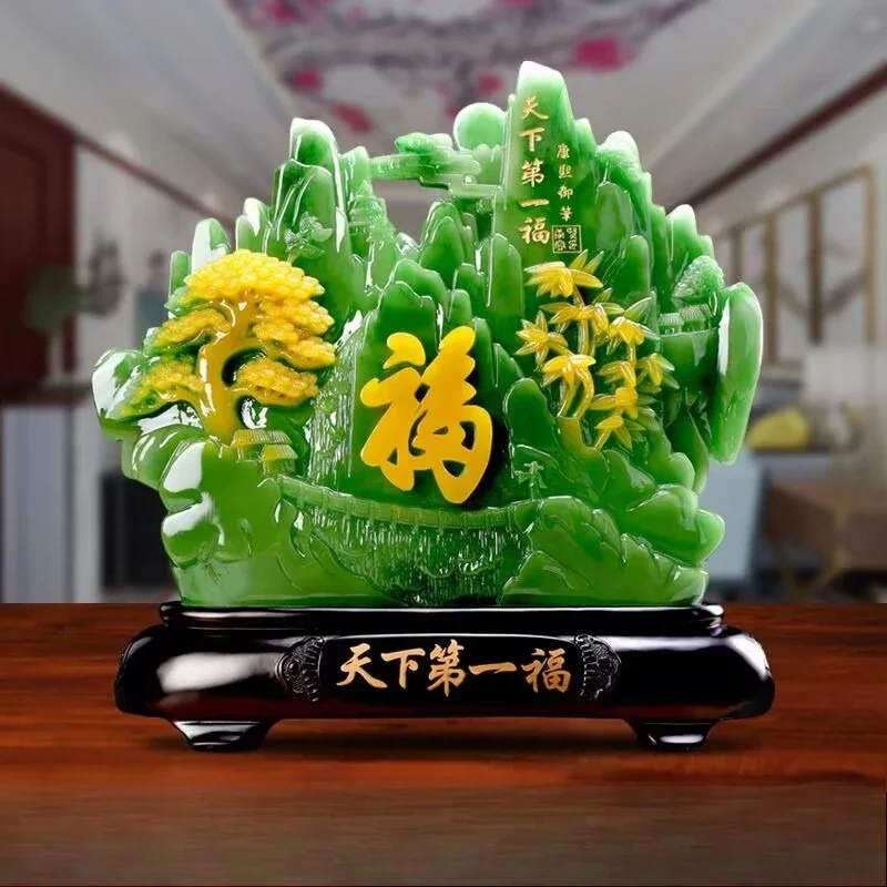 Modern minimalist resin sailboat zodiac horse welcome pine home decoration handicrafts and ornaments feng shui