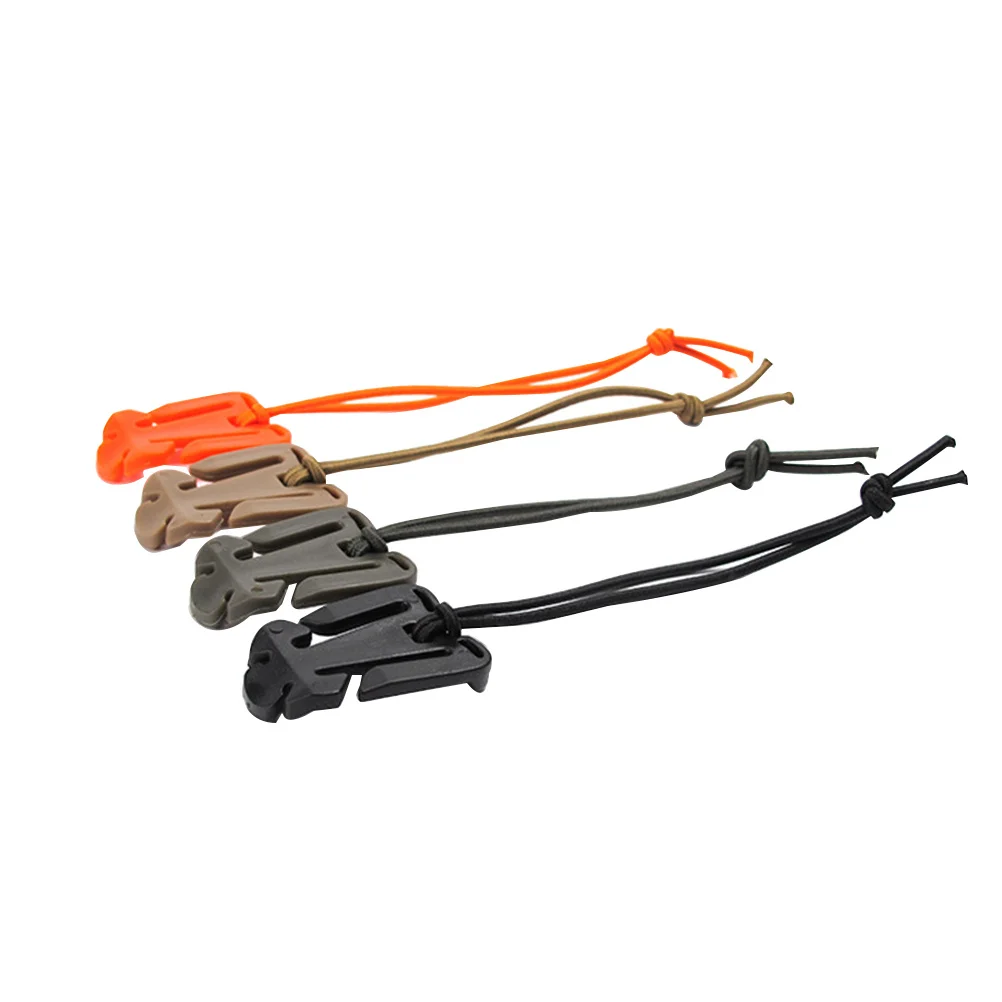 

20pcs Elastic Rope Clips Durable Web For Backpack Strap Management Outdoor Camping Hiking Mountaineering Gear