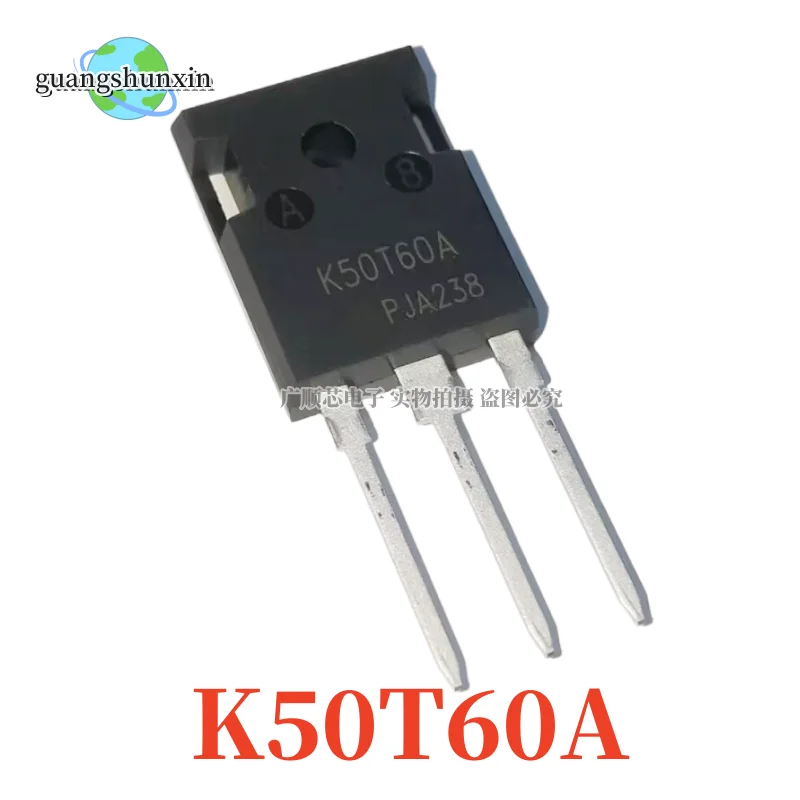 10PCS New K50T60A K50T60 MOS field-effect transistor 50A600V TO-247 high-power IGBT transistor