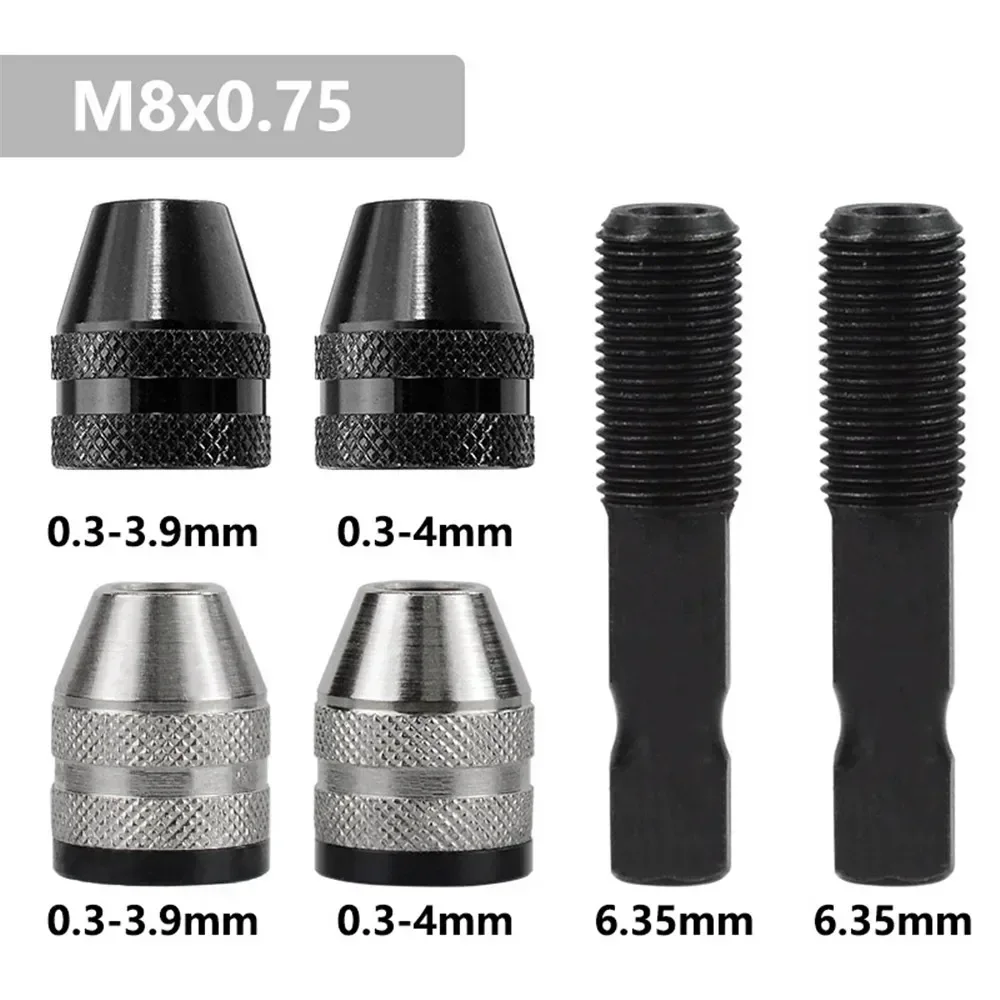 

Многофункциональный сверлильный патрон M8x0,75 для вращающихся инструментов Dremel, диаметр 17 мм, мини-универсальная дрель