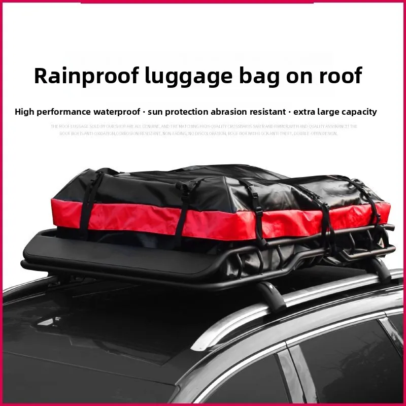 

Universal Car Outdoor Large-capacity Expansion Car Travel Bag Storage Bag Rainproof Roof Waterproof Luggage Bag