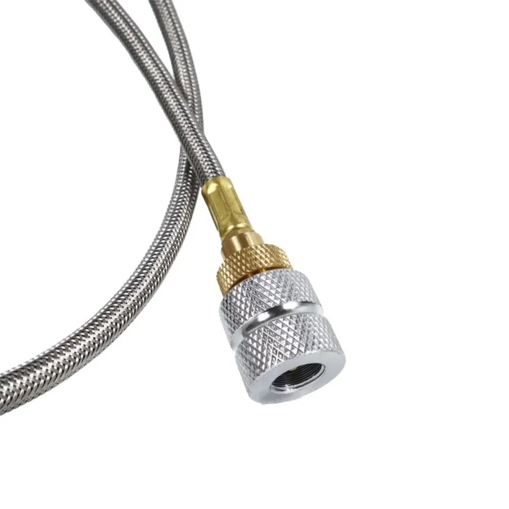 سهلة التركيب دليل موقد غاز البروبان عبوة محول قابلة لإعادة الاستخدام دائم في الهواء الطلق الموقد محول غاز البترول المسال اسطوانة موصل الخرطوم