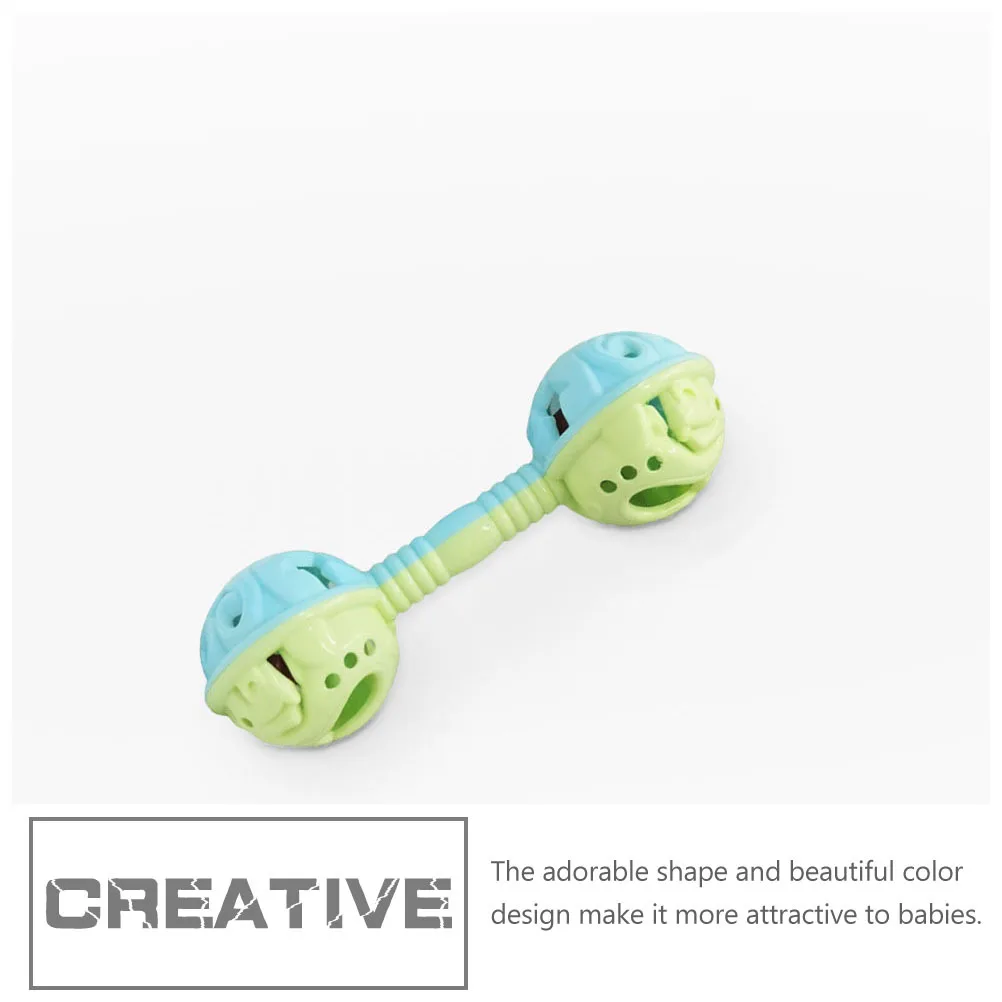 6-delige babyrammelaar Educatief speelgoed Stevig schokbestendig Kleurrijk halterontwerp Lichtgewicht voor baby-peuters