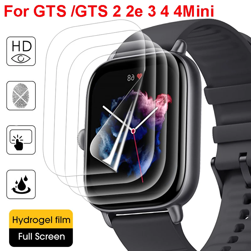

Гидрогелевая Защитная пленка для Amazfit GTS 4 GTS4 Mini, защитный чехол из ТПУ, Защита экрана для Huami Amazfit GTS/GTS2 2mini GTS3