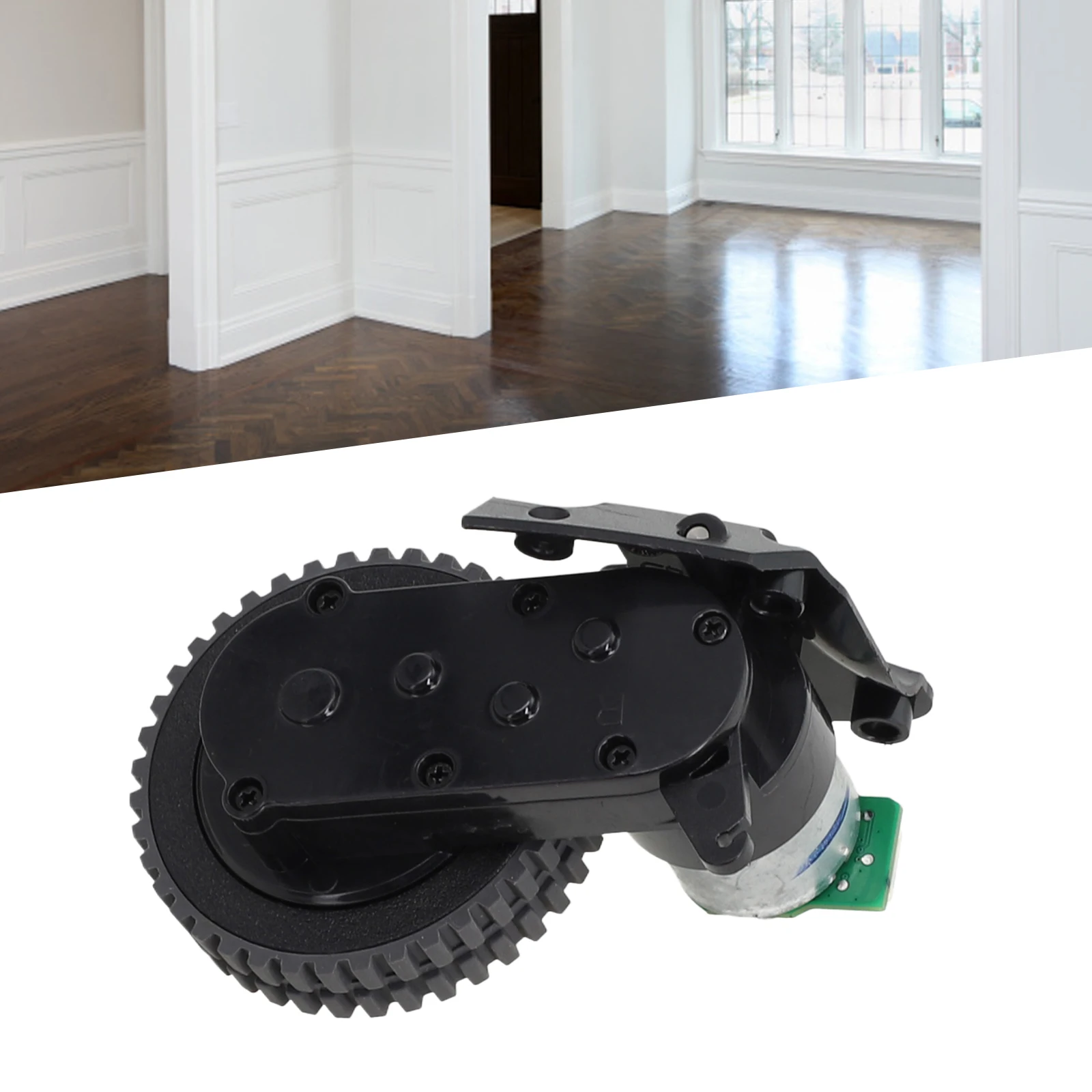 Wheel Right Wheel Robot Black For Conga 1090 Right Wheel Vacuum Cleaner High Quality Brand New Sweeper Accessories