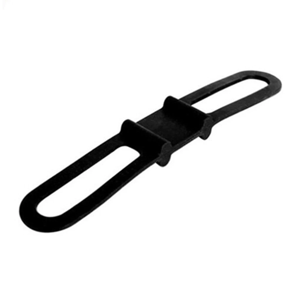 

5pcs Strap Flashlight Mount Holder Bracket Universal Silicone Strong Release Bike Gear Accessory
