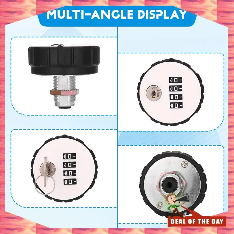 24-Hour Delivery Combination Cabinet Cam Lock 4 Digital Keyless Drawer Door Gym School Locker With Key Reset