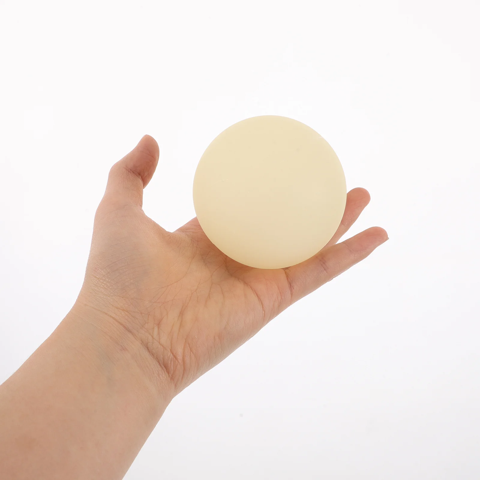 2 قطعة كرة قفازات الهوكي المتوهجة في الظلام، مدرب صغير للتعامل مع البلاستيكية #4