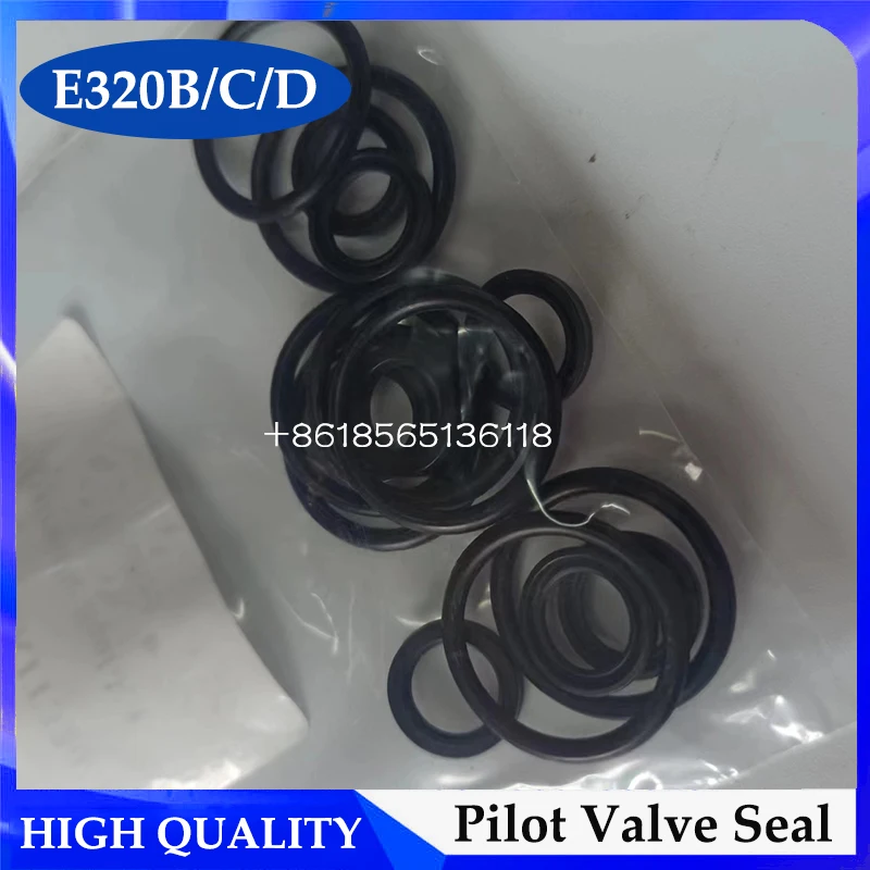 E320B/C/CL/D E325B/C/CL/D Pilot Valve Repair Seal Kit for Caterpillar CAT320/325 Excavator Joystick Oil Seal