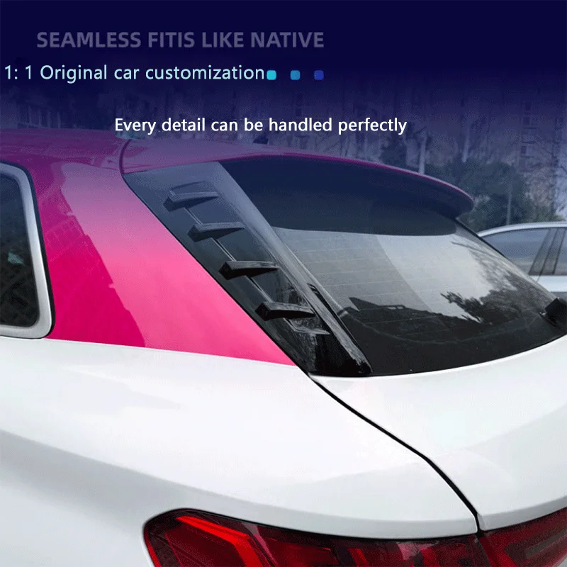 High Quality RS3 Style Side Wing Spoiler Body Sticker Exterior Decorative Modification For Audi A3 S3 8Y Hatchback Version 2021+