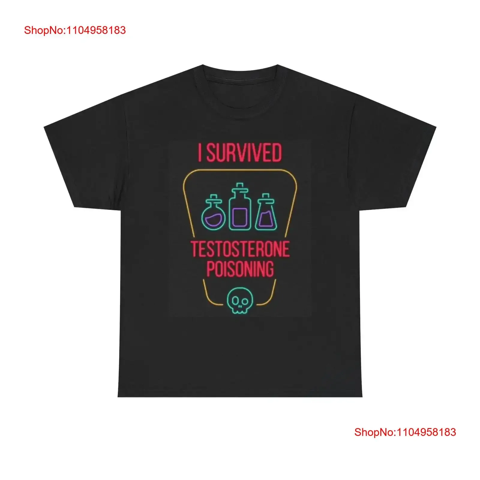 

Футболка I Survived Testosterone для тренировок в тренажерном зале, забавный винтажный стираный топ из плотного хлопка для повседневной носки, уличная дизайнерская одежда