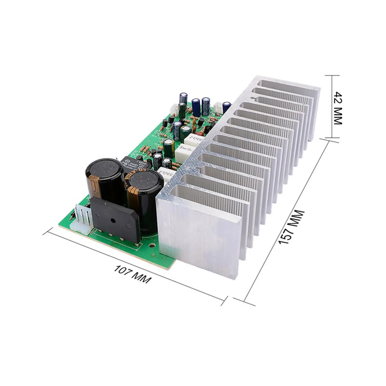 350W Power Amplifier Board Module Good Heat Dissipation for DIY Subwoofer Speaker Home Theater Audio