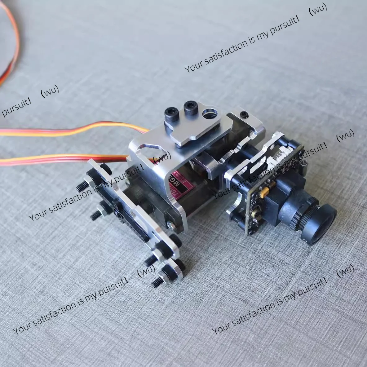 Servo gimbal bracket, sky end FPV head chasing, dual axis gimbal FPV gimbal, model aircraft camera gimbal 3
