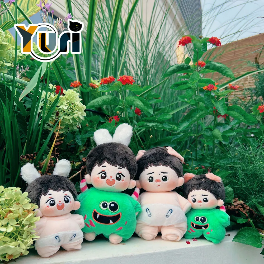 

Yuri Jumpsuit Suit For 10cm 15cm 20cm Plush Doll Toy Clothes Clothing Cute Lovely Cosplay Fan Gift C GG