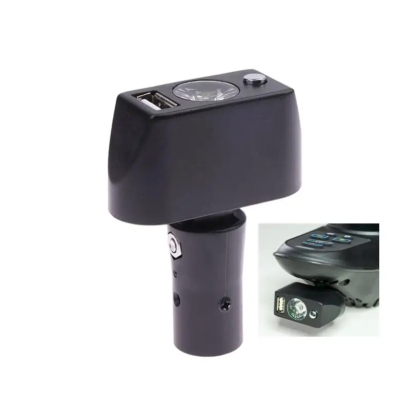 

Electric Wheelchair Light Hands Adjustable Angle High Brightness 3 Pin XLR Head Wheelchair Lighting Controller For Night