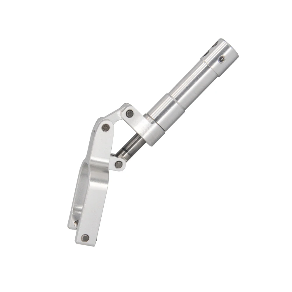 Un trou de 4mm/5mm, amortissement des genoux, train d'atterrissage absorbant les chocs, hauteur 95mm à 165mm, trépied de choc à vis sans fin pour modèle d'avion RC de 2 à 4kg