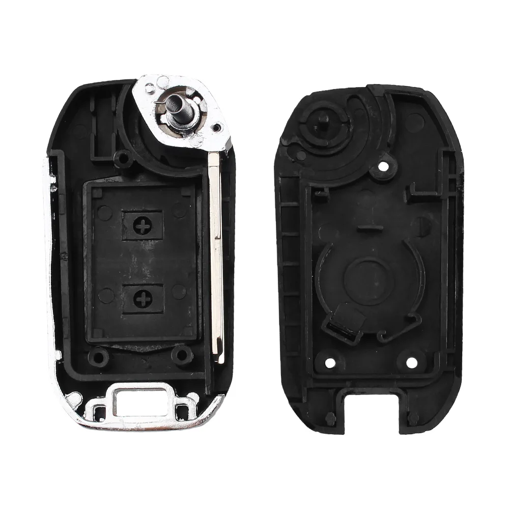 KEYYOU 2 Buttons Modified Flip Car Key Shell For Vauxhall Opel Corsa C Combo Tigra Meriva Agila Remote Key Case