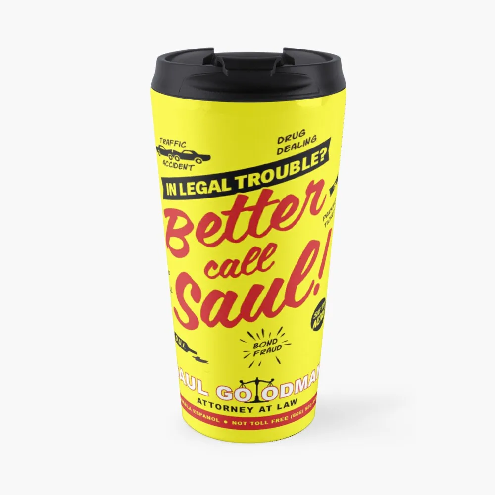 

Better Call Saul | Saul Goodman | Breaking BadTravel Coffee Mug Thermos Coffee Coffee Travel Mug Espresso Cup