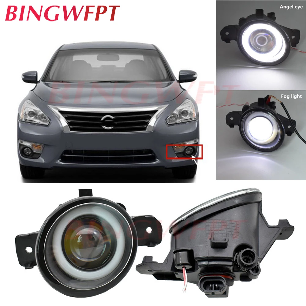 

2Pcs Fog Light Lamp Assembly For Nissan Teana J32 For Nissan Teana 2004-2015 fog lights For Altima 2008-2015 headlights car auto