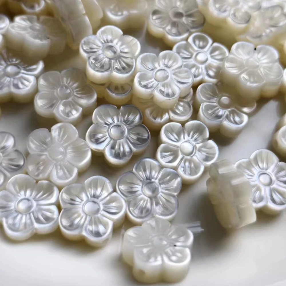 

Белый жемчуг с острицей, двухсторонний цветок, пора, натуральный 10 мм, аксессуар для ювелирных изделий своими руками