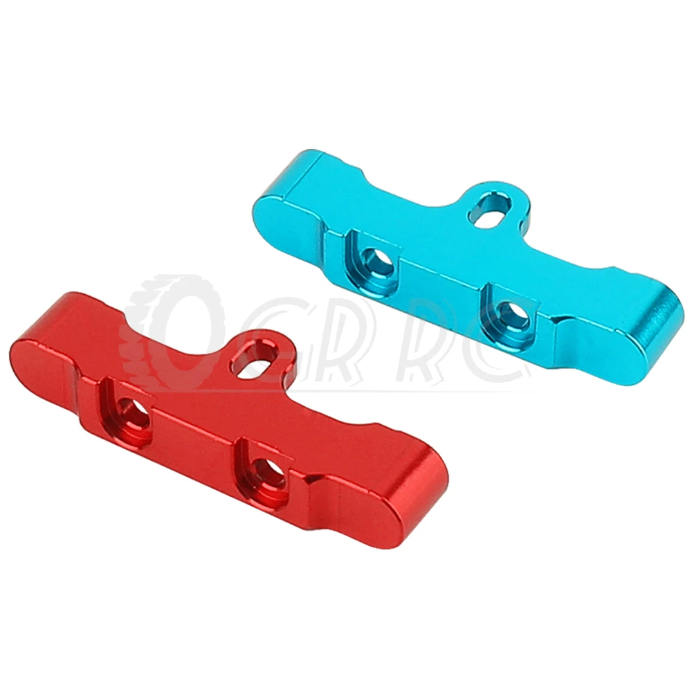 

2PCS Metal Alloy Lower Suspension Arm Mount for Tamiya TT02 TT-02 TT02T TT-02T 1/10 RC Car Upgrades Parts Accessories