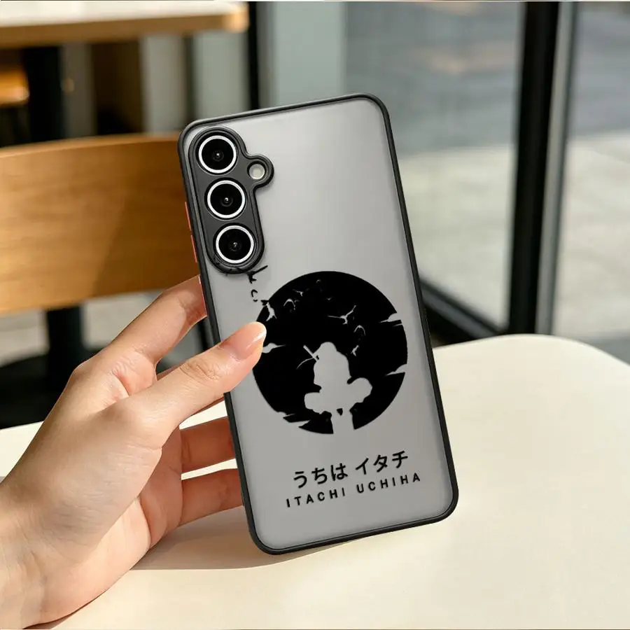 Phone Cover Case for Samsung Galaxy A57 A33 A37 A56 A55 A72 A35 A54 A53 A16 A15 A34 A36 A17 A52 A14 A23 Itachi Moon Anime