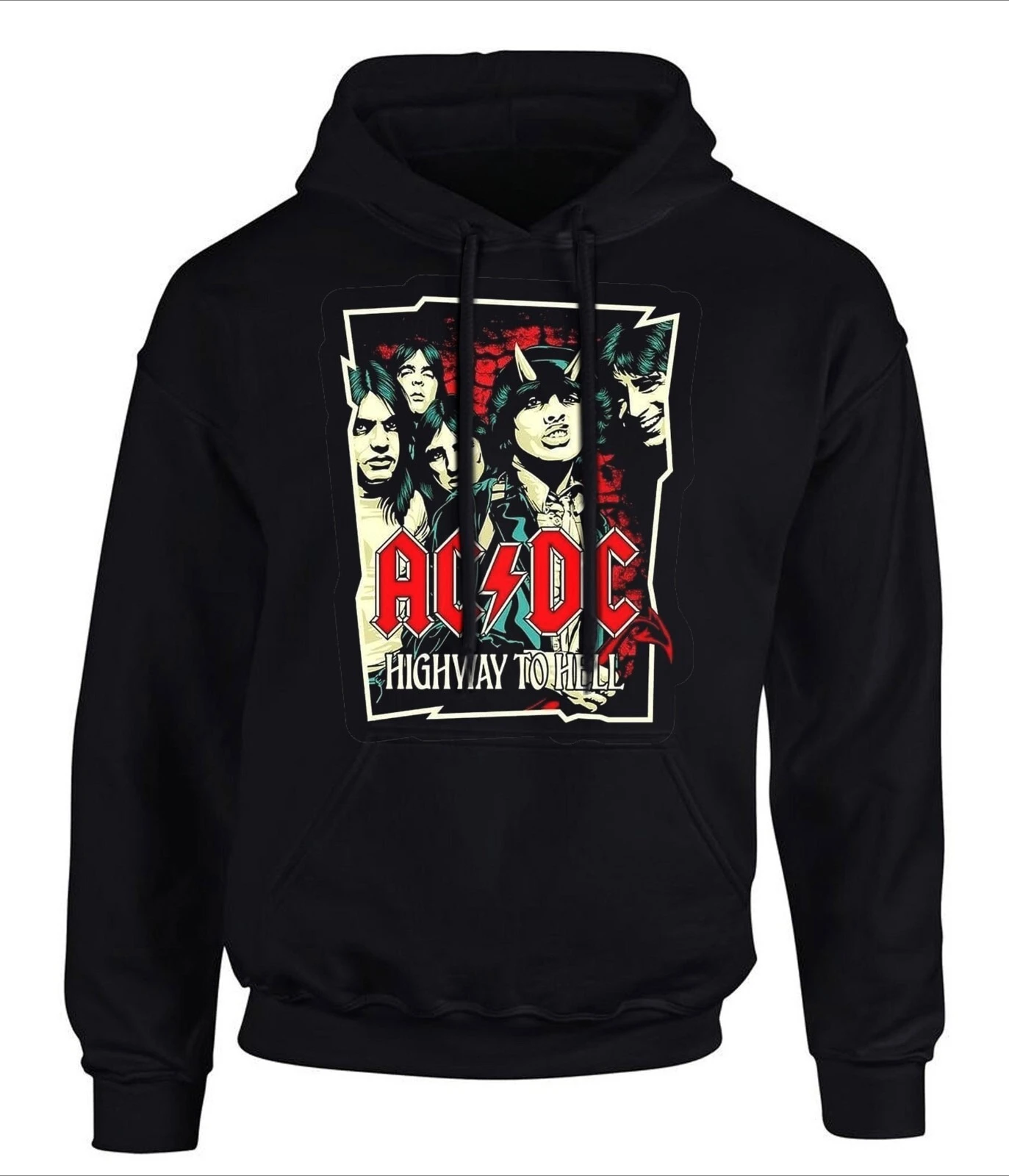 Acdc Rock Hoodie Me… - image