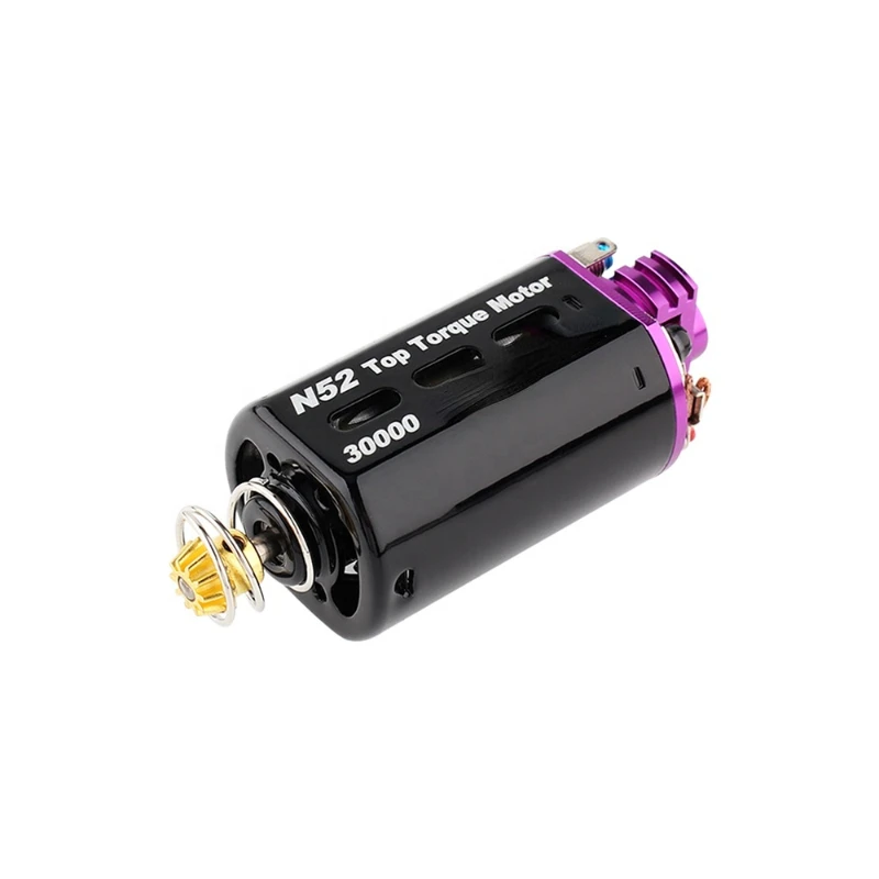 

CHF-480WA-7018T N52 Nd-Fe-B 18TPA High Torque Short Shaft 30k AEG Motor With Vented Case For Hunting Shooting Accessories