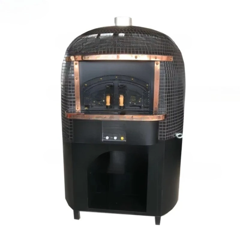 Horno eléctrico para pizza de madera de manzana para hornear pizzas con sabores aromáticos de manzana