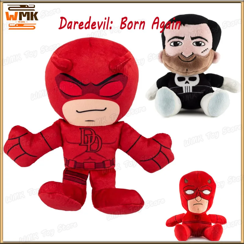 2025 Daredevil: Born Again Plush Anime Periphery Stuffed Doll Daredevil Plushies Home Deocr Collectible Toys Kids Gift Custom